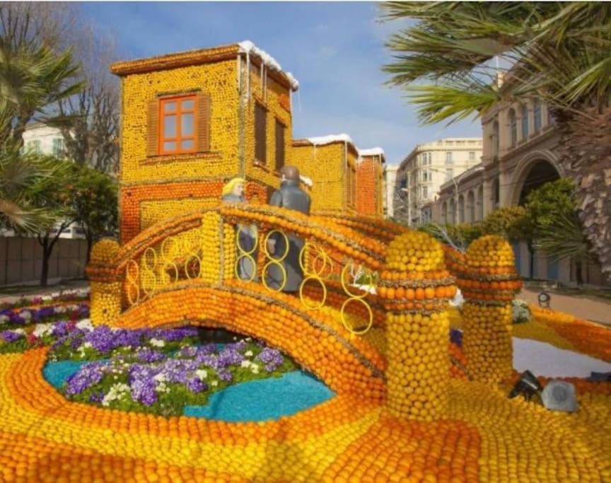 Magnifique T2 Proche Mer Et Ville Refait A Neuf Avec Terrasse Mentone Esterno foto