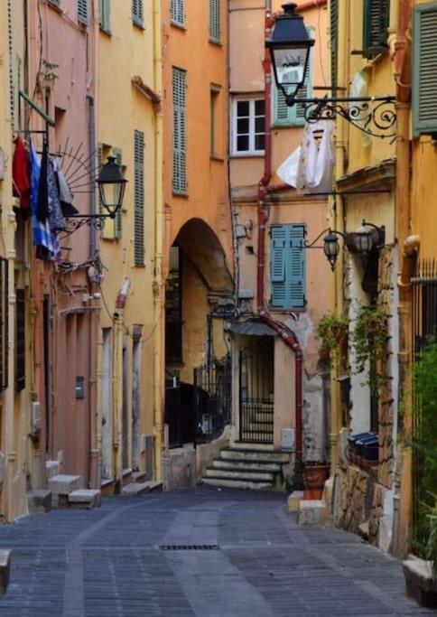 Magnifique T2 Proche Mer Et Ville Refait A Neuf Avec Terrasse Mentone Esterno foto
